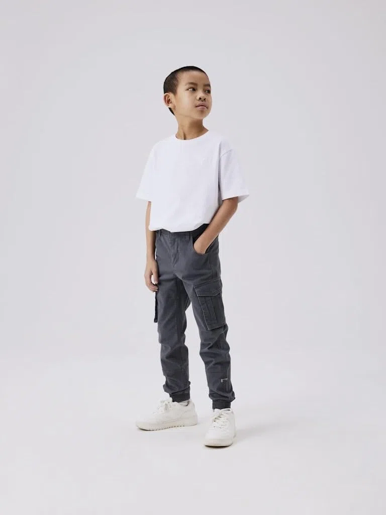 Name IT Nkmryan Cargo TWI Pant 2222-ba Noos - Pantalons - Pantalon - Garçon