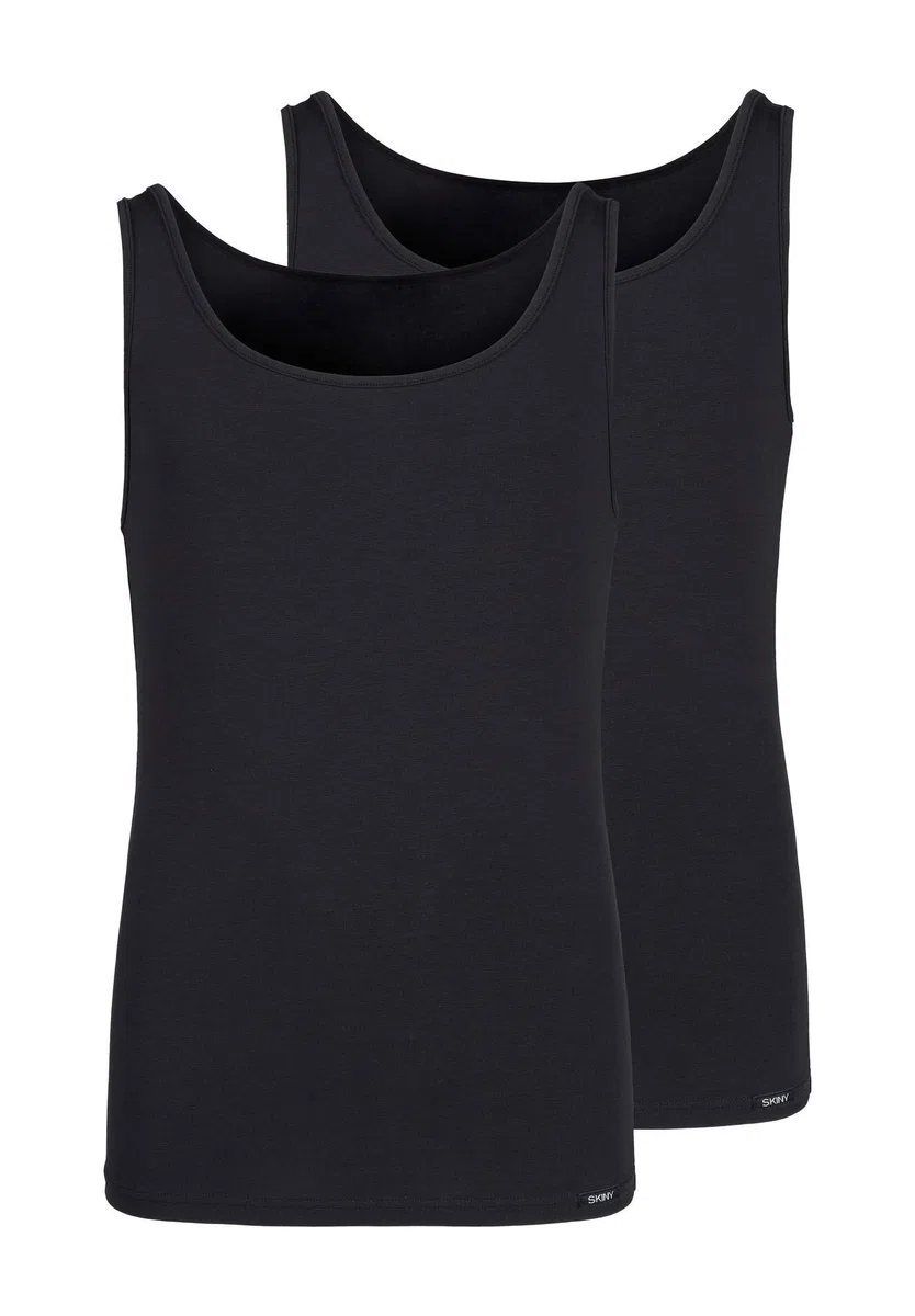 Skiny Skiny Mädchen Tank Top 2er Pack Cotton Multipack sous-vêtement Fille (Lot de 2)
