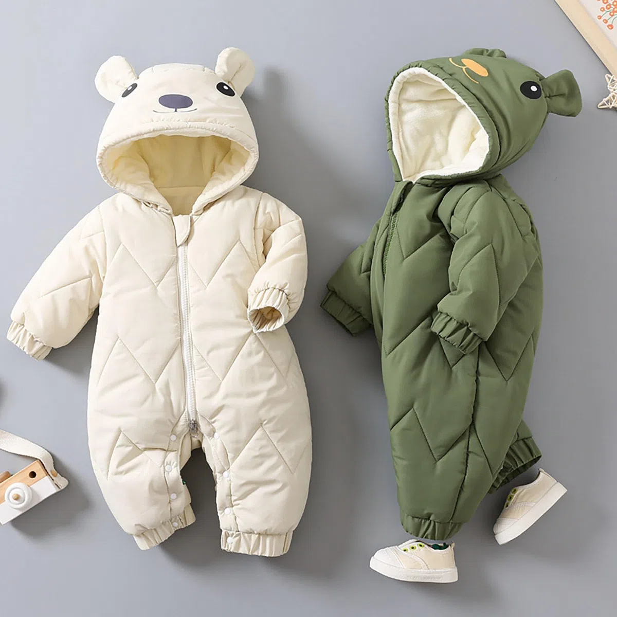 Generisch Manteau d'hiver 2025, combinaison chaude, pour garçon et bébé