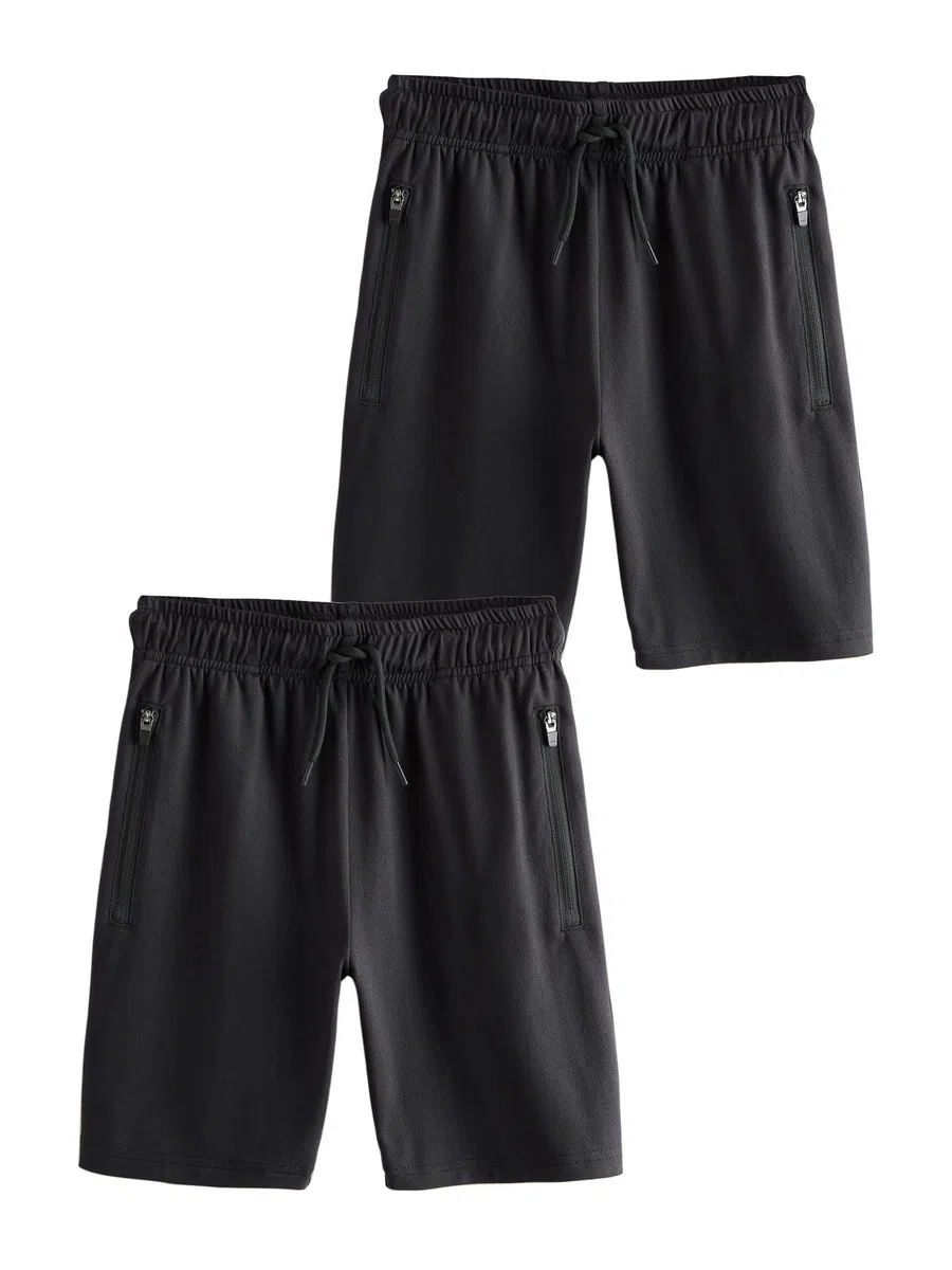 NEXT Garçon Short de Sport légers, Lot de 2