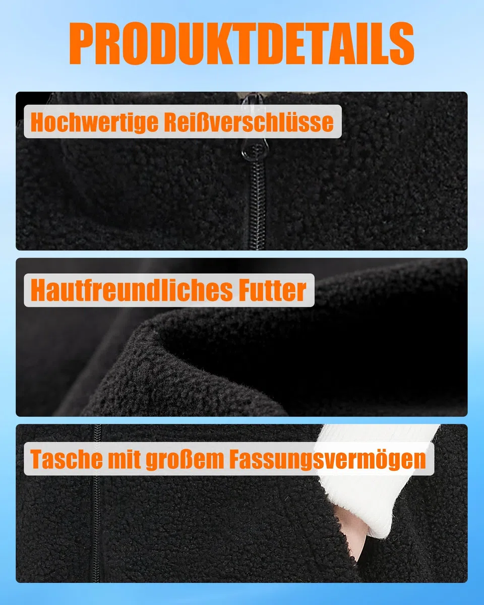 CYCYHEAT Gilet chauffant pour enfant avec batterie externe