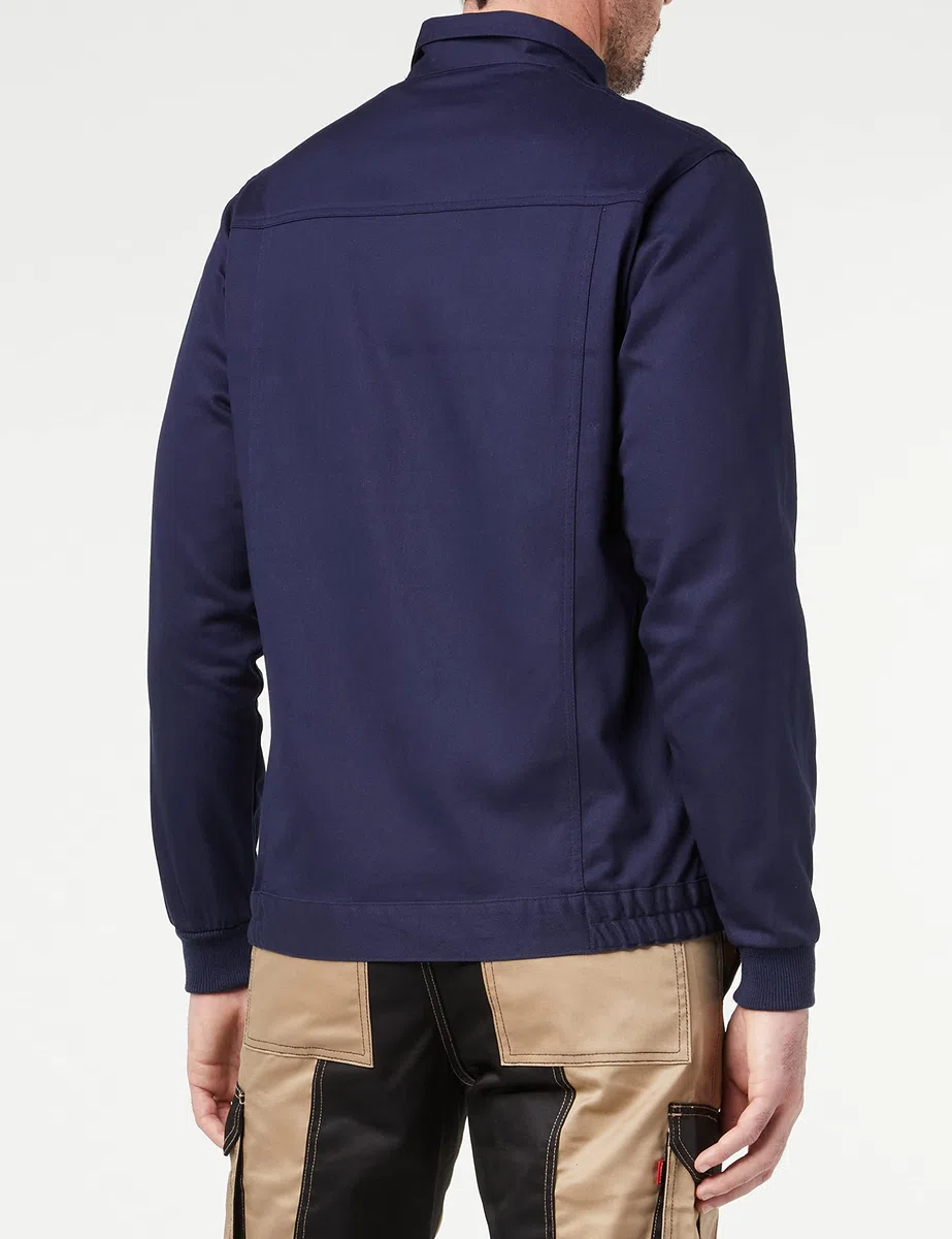 Velilla 106003 Veste 100% coton, couleurs gris ou bleu marine, tailles 48-64