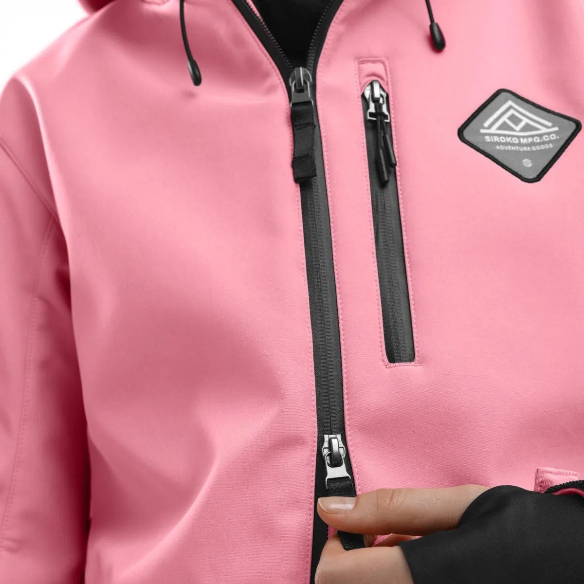 SIROKO - Veste Softshell de Ski pour Femme W2-W Lollipop