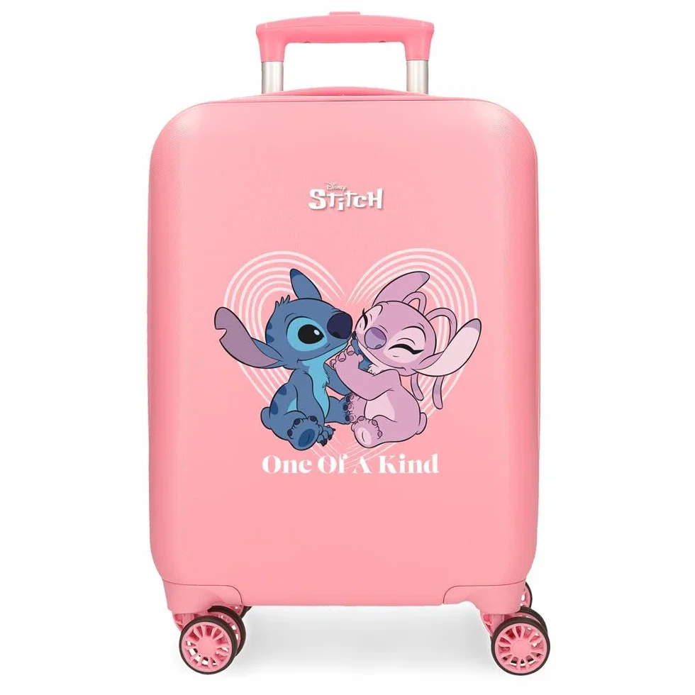 Disney Valise Rigide pour Enfant avec Fermeture à Combinaison latérale 4 Roues Bagage à Main fabriquée en ABS, Un matériau Rigide et léger., One of A Kind, Valise Cabine, Valise Cabine