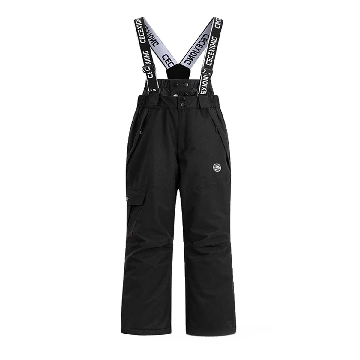 Combinaison de ski pour fille et garçon - Coupe-vent - Imperméable - Chaude - Salopette de ski réglable - Pantalon de sport d'hiver - Vêtement de ski