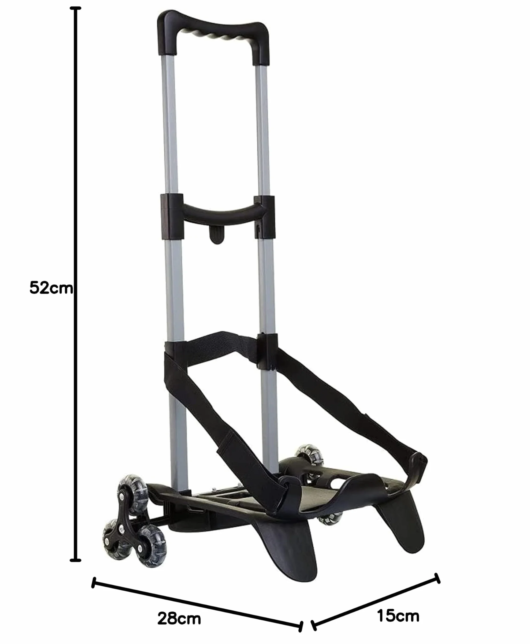 SJ GANG STYLE JAM GANG Be Box 3 Ruote - Seven Carrello Trolley Portazaino Blocca Zaino Nero Unisexe - Enfants Be Box Trolley 3 roues, Noir, N/A
