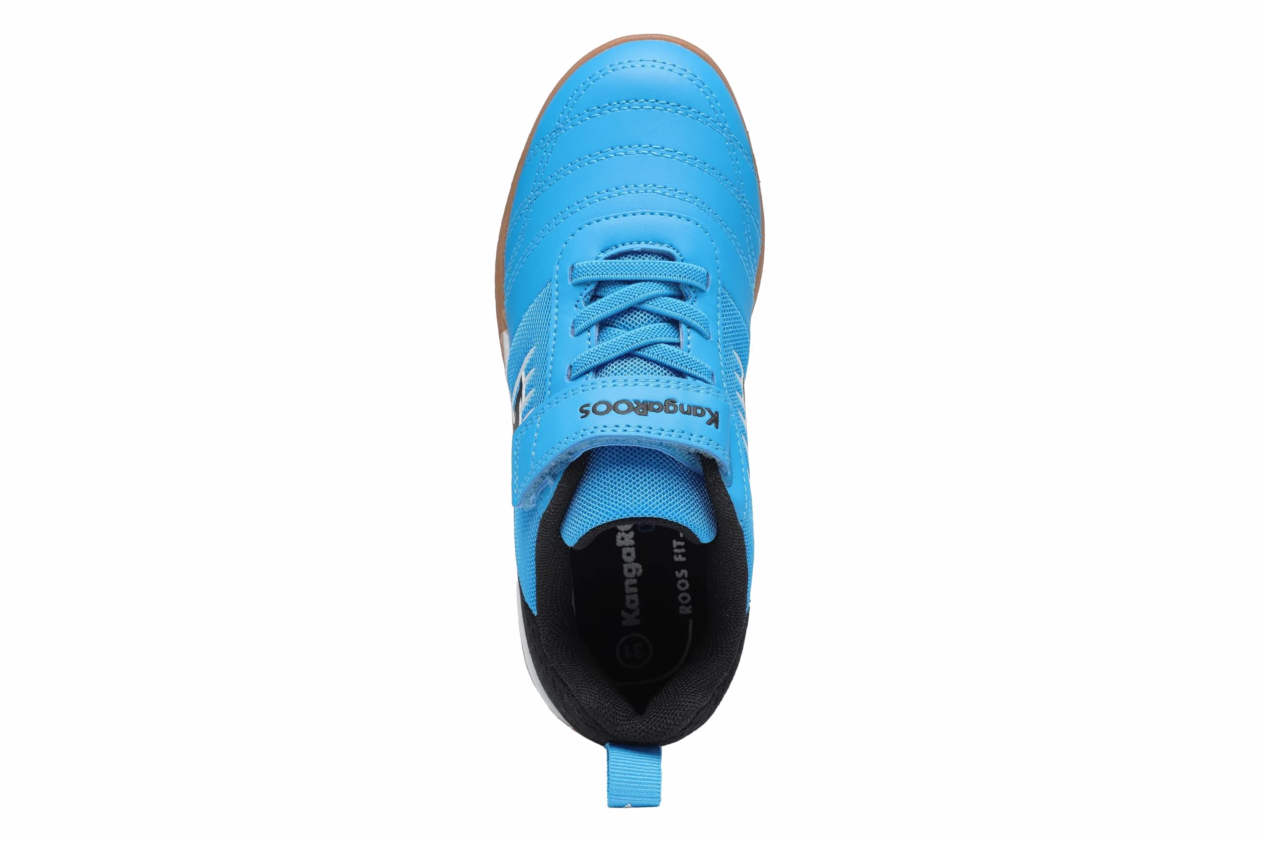KangaROOS K5-Super Court Ev Chaussure de Terrain intérieur, Sky Jet Black, 33 EU