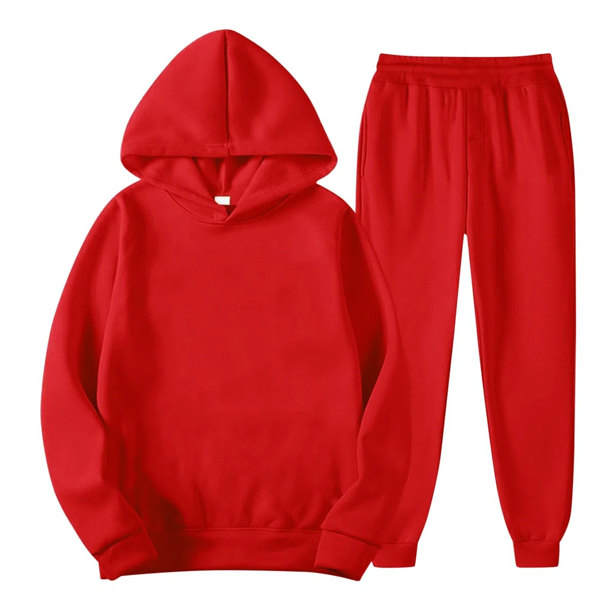 Ensemble 2 pièces à capuche et jogging en coton pour adolescentes et enfants - Doux - Pour la course à pied et le sport