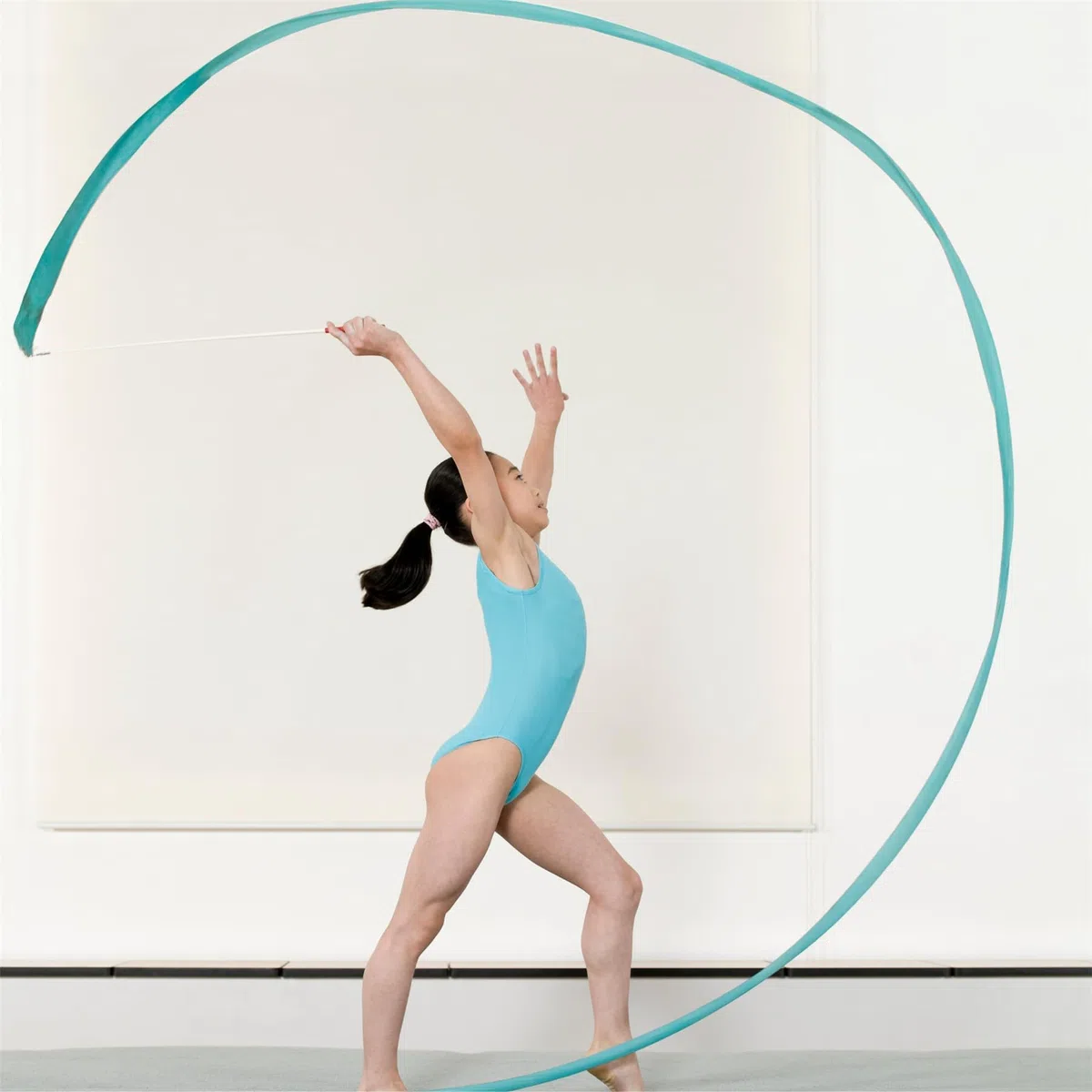 Justaucorps de gymnastique pour filles - Sans manches - Col rond - En microfibre - Doux et extensible - Pour enfants de 3 à 13 ans