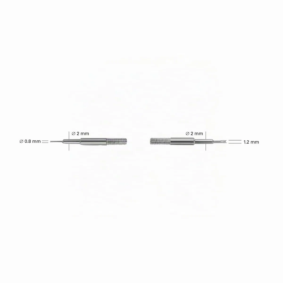 Bergeon 6767-F Watch Spring Bar Tool - Long Stainless Steel Handle with Replaceable Screw In Fine Tool End
