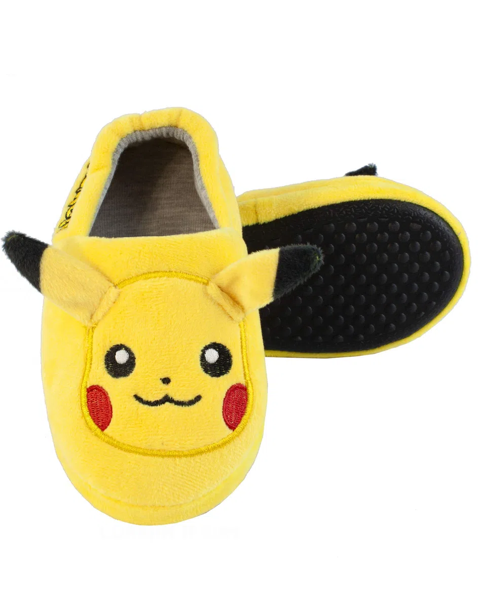Pokemon Chaussons Pikachu pour Garçons et Filles