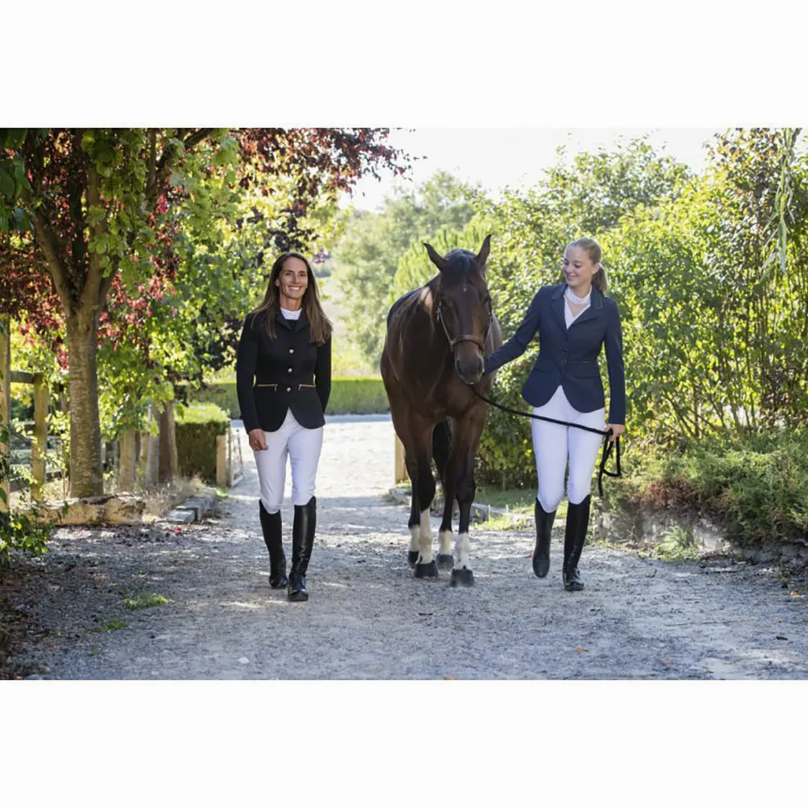 EQUITHEME Veste de Concours Athens- Femme - Couleurs - Noir, Taille Française - 38
