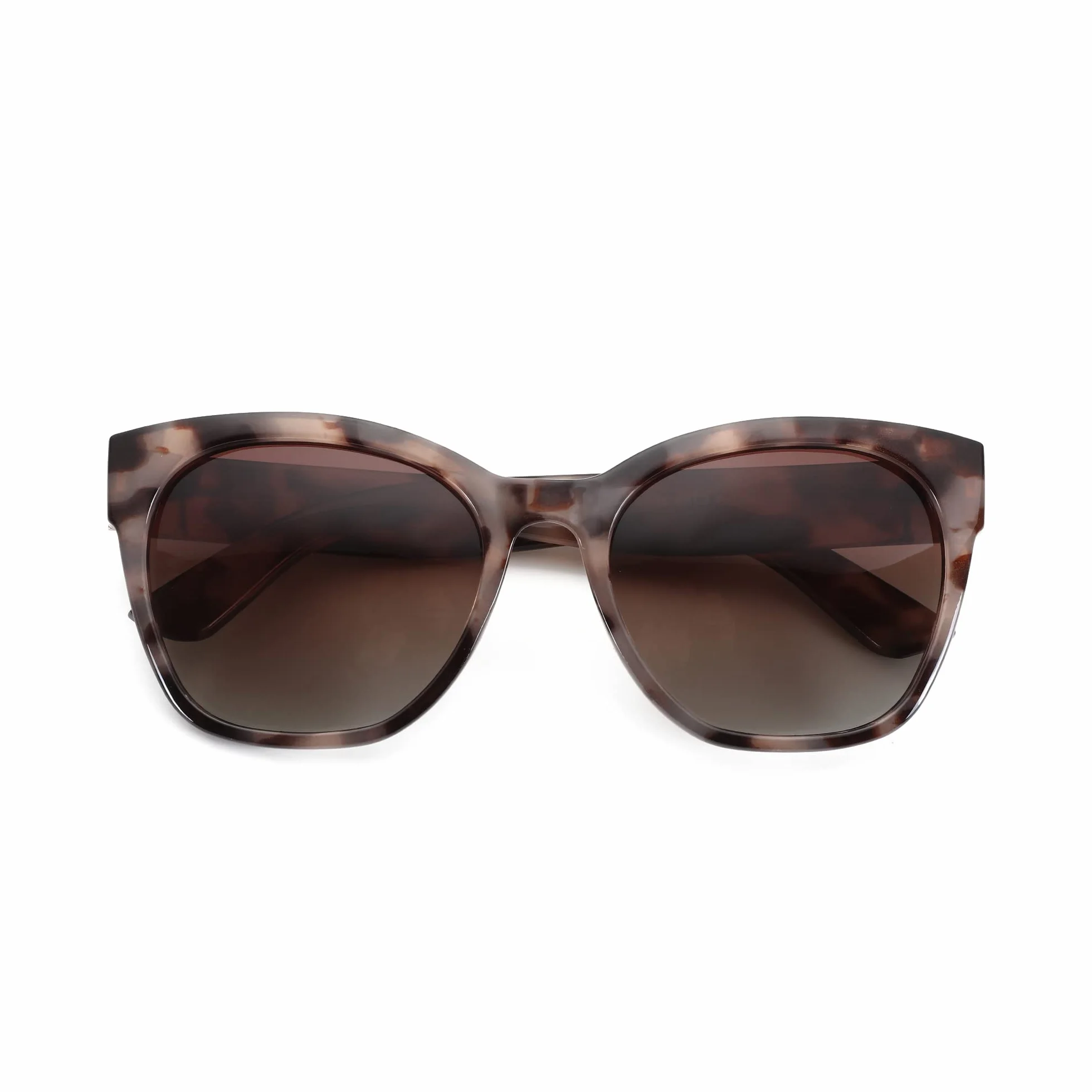 ZENOTTIC Lunette de Soleil Femme Polarisées: Protection UV400 Oversize Œil de Chat Vintage Rétro Lunette Classique Grand Cadre