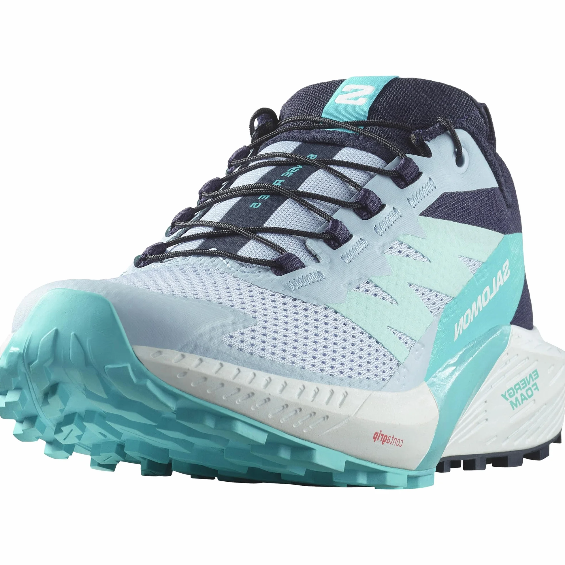 Salomon Sense Ride 4 Chaussures de Trail Running pour Femme, Foulée réactive, Maintien et protection, Adhérence tout-terrain