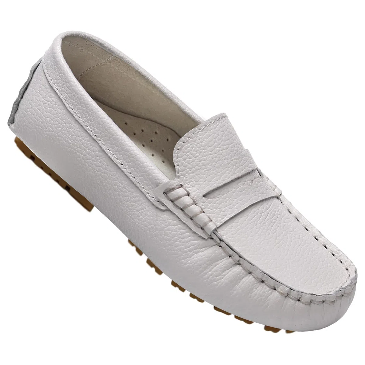 rismart Garçon Fille Slip on Penny Loafer Confortable Décontracté L'école Plates Mocassins