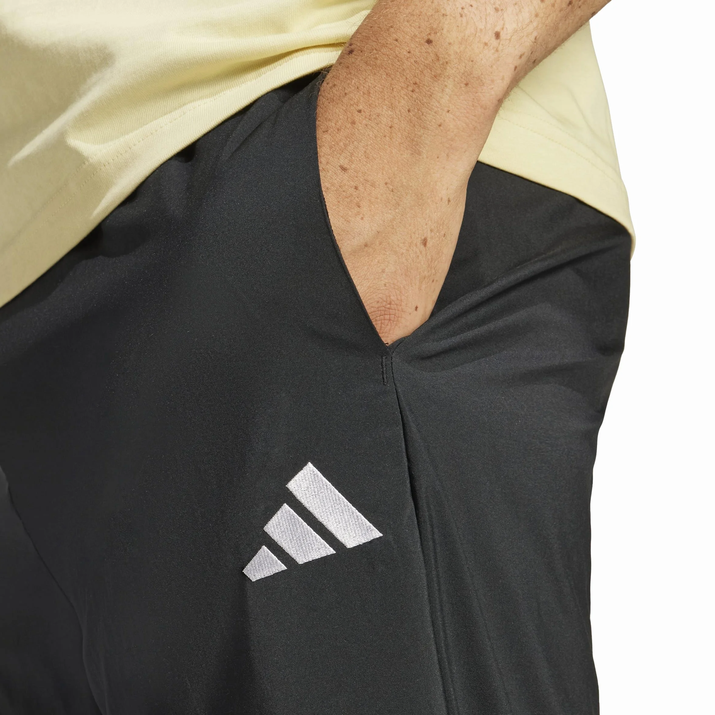 adidas Essentials Small Logo Stanford Pant Elasticated - Pantalon de Golf - Essentials Pantalon de survêtement Stanford avec Petit Logo - Homme