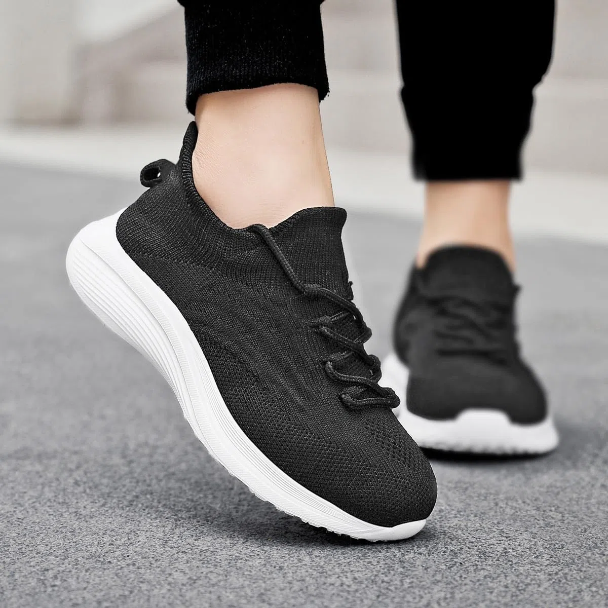 Baskets Mode pour Enfants Garçon Fille Chaussures d'intérieur Respirantes 31-39