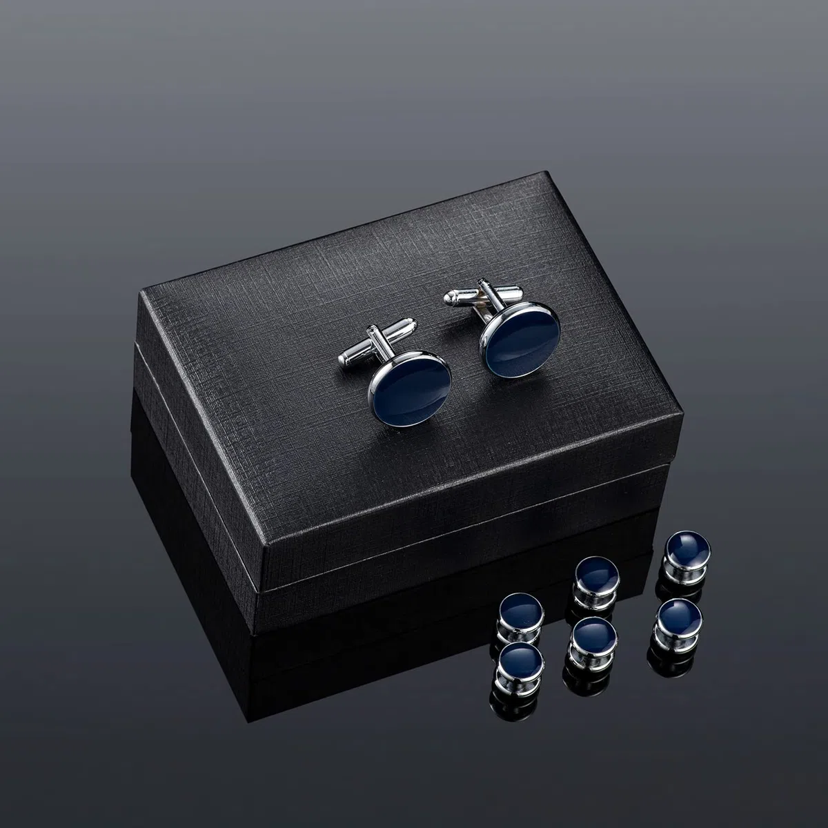 Wynameleri Cadeau de meilleur homme pour boîte de mariage pour boutons de manchette pour homme, cadeau formel en cuivre pour homme, frère, adulte, boutons de manchette élégants pour homme