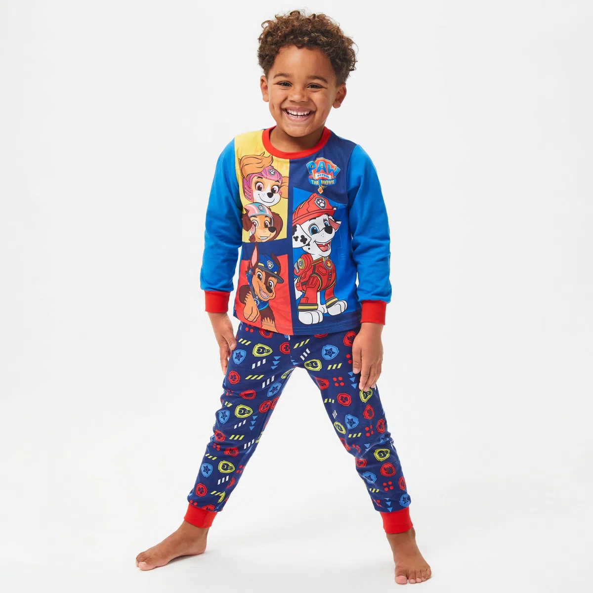 PAW PATROL Ensemble de Pyjamas Bébé Garçon Bleu 4-5 Ans