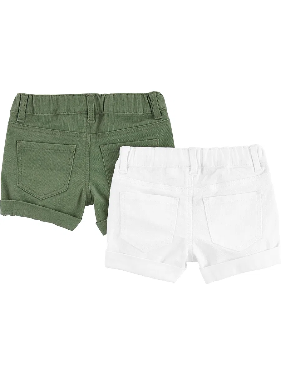 Simple Joys by Carter's Denim Shorts, Pack of 2 - Shorts - Denim Shorts, Pack of 2 - Fille