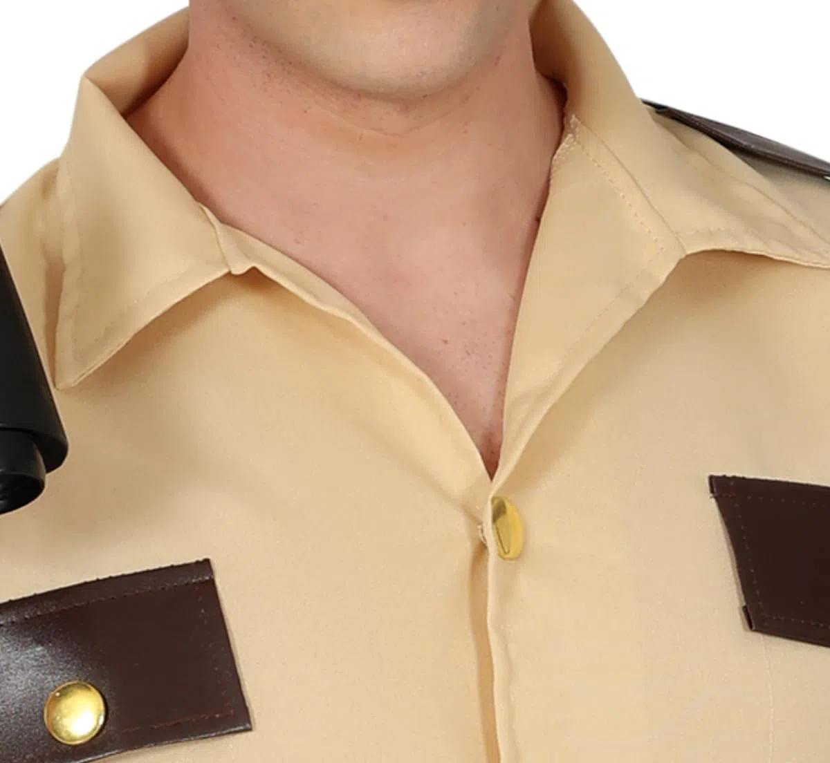 FIESTAS GUIRCA | Costume d'Explorateur Safari Adulte - Chapeau, Chemise, Ceinture et Pantalon - Costumes d'Aventurier et Explorateur pour Carnaval et Fêtes Déguisées - Homme - Beige et Marron