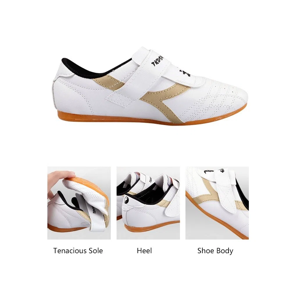 VGEBYChaussures respirantes de Taekwondo Pour Les adultes et les enfants