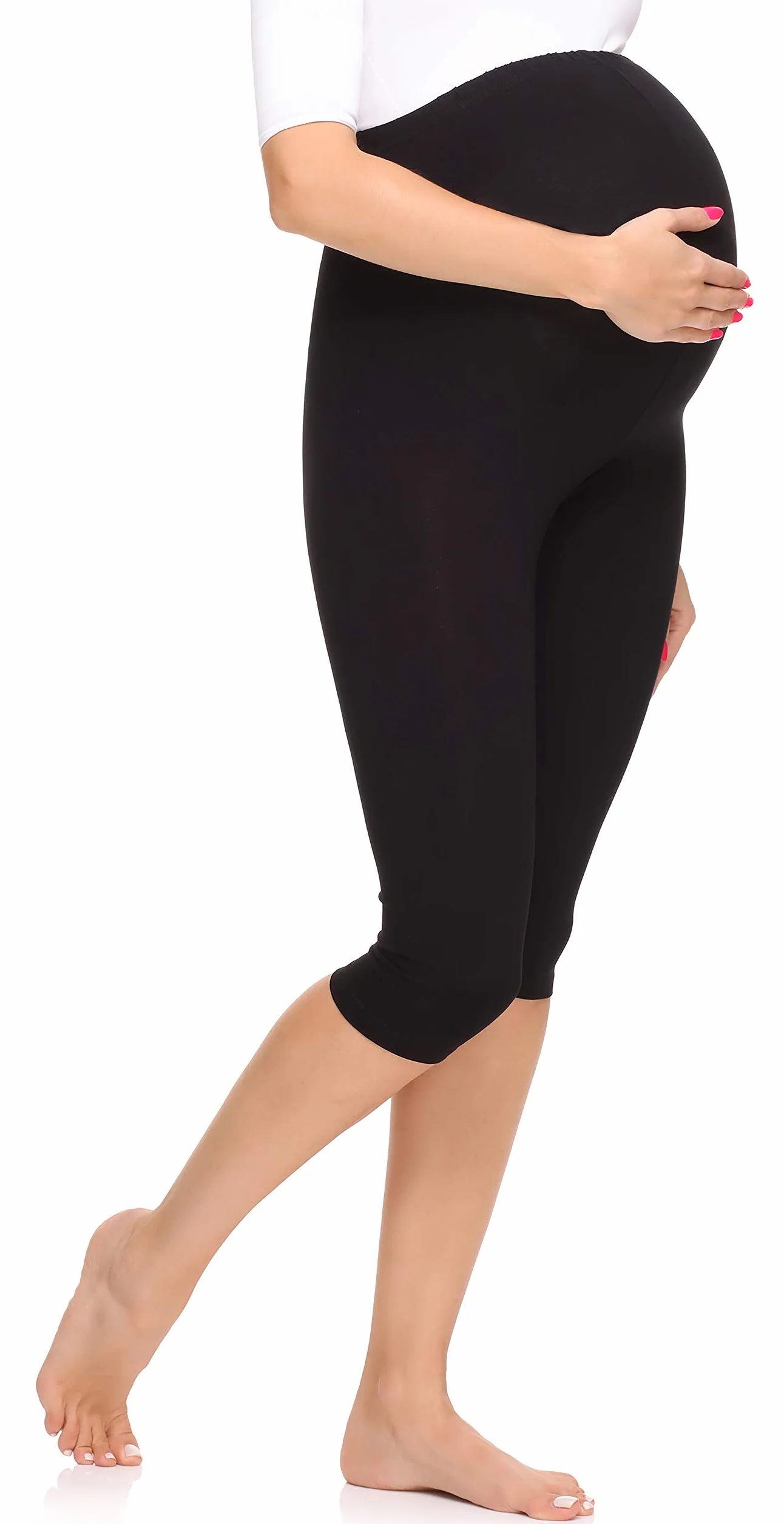 Merry Style Legging 3/4 Grossesse Maternité Tenue Sport Femme MS10-298