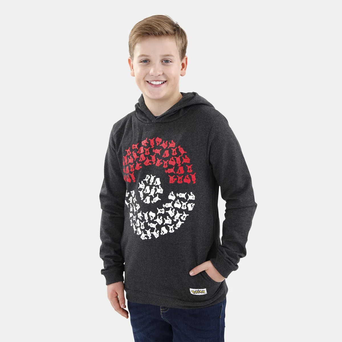 Pokémon Sweats à Capuche Garçon | Sweat Pikachu Garçon avec Motif Pokéball | Pull Enfant