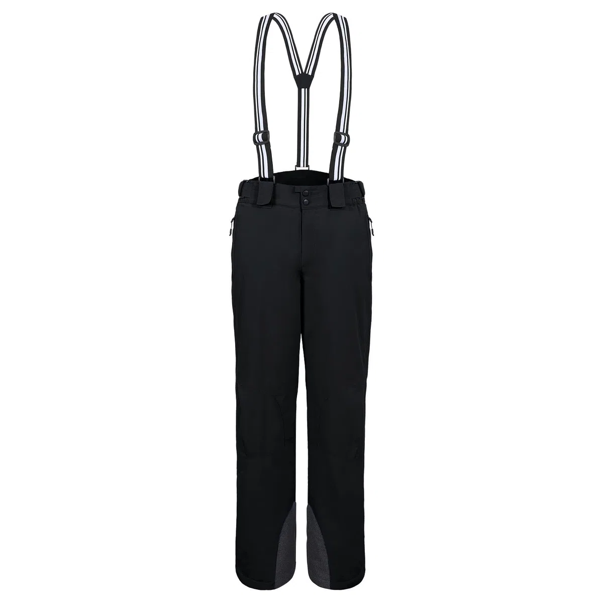 aoli ray Pantalon de Ski Homme Imperméable avec Bretelles Amovibles Pantalon de Ski de Fond Homme Pantalon de Polaire Coupe pour Ski/Patinage/Randonnée