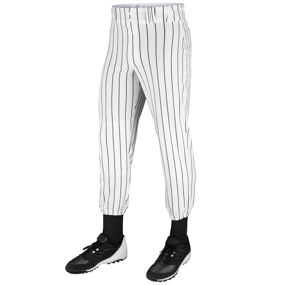Champro Pantalon de Baseball Droit Triple Couronne en Polyester à Fines Rayures pour Homme