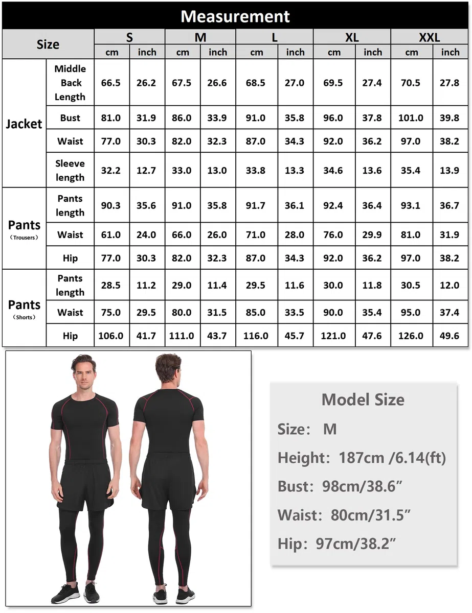 Ensemble Compression Homme Tenue Sport Fitness Maillot Serré Tee Shirt Compression Legging Pantalon Jogging Vêtement Running 3 Pièces S-XXL