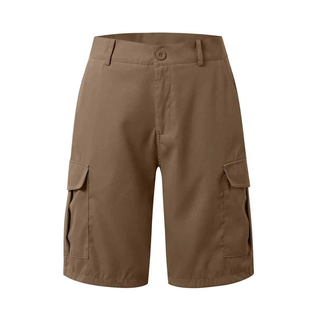 Short Femme Short de Randonnée Cargo pour Femme Shorts Bermuda Été Léger et Imperméable à Séchage Rapide avec Poches Zippées pour Camping
