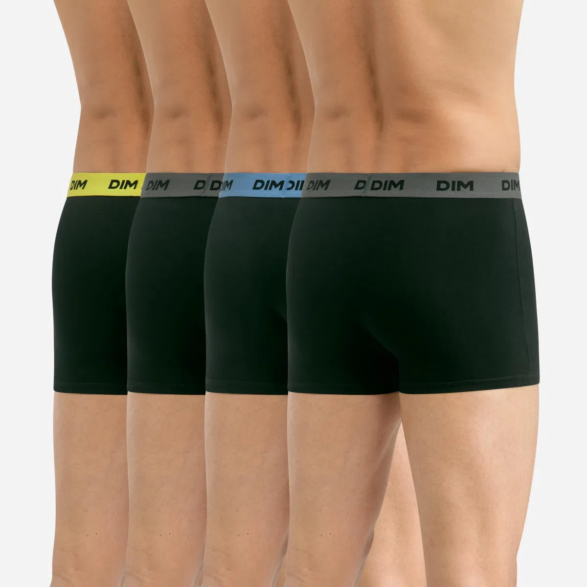 Dim Boxer Homme Mix and Colors Coton Stretch x4
