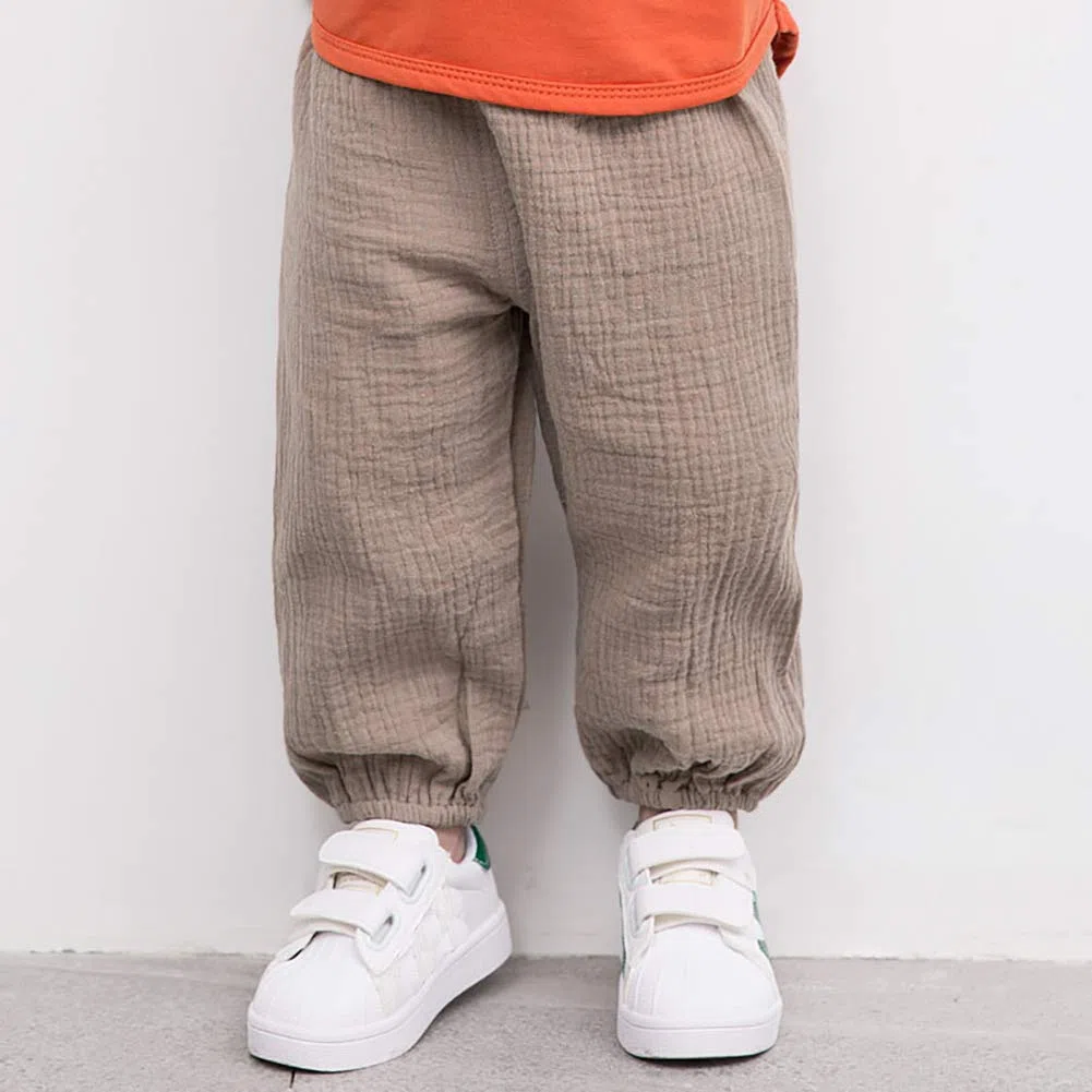 Pantalons Bébé Garçon, Enfants Bébé Fille Garçon Coton Culotte Bouffante Bloomers Ample Jogging Sport Décontracté de Pantalons 1-5 Ans