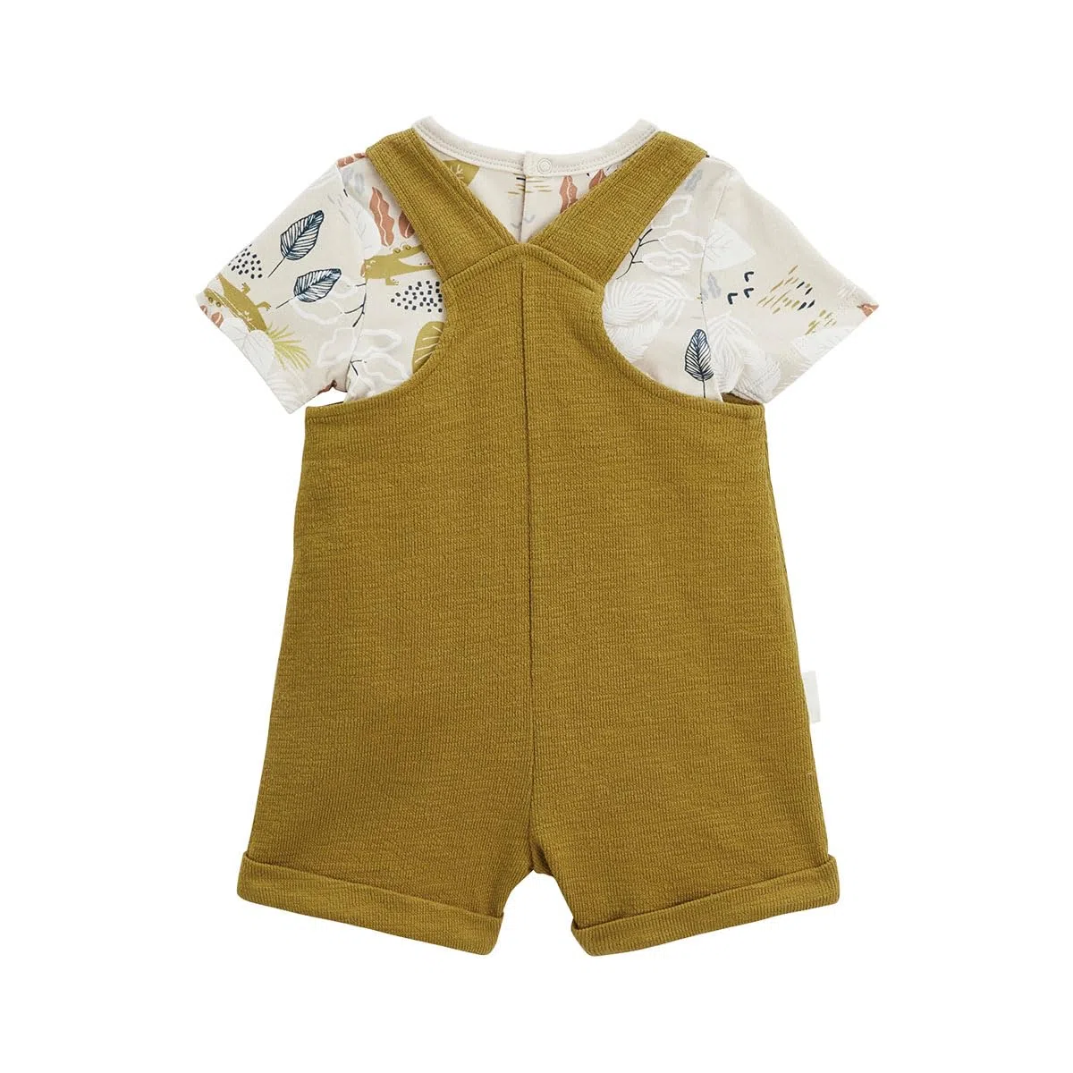 Petit Béguin - Ensemble salopette bébé et t-shirt Costa