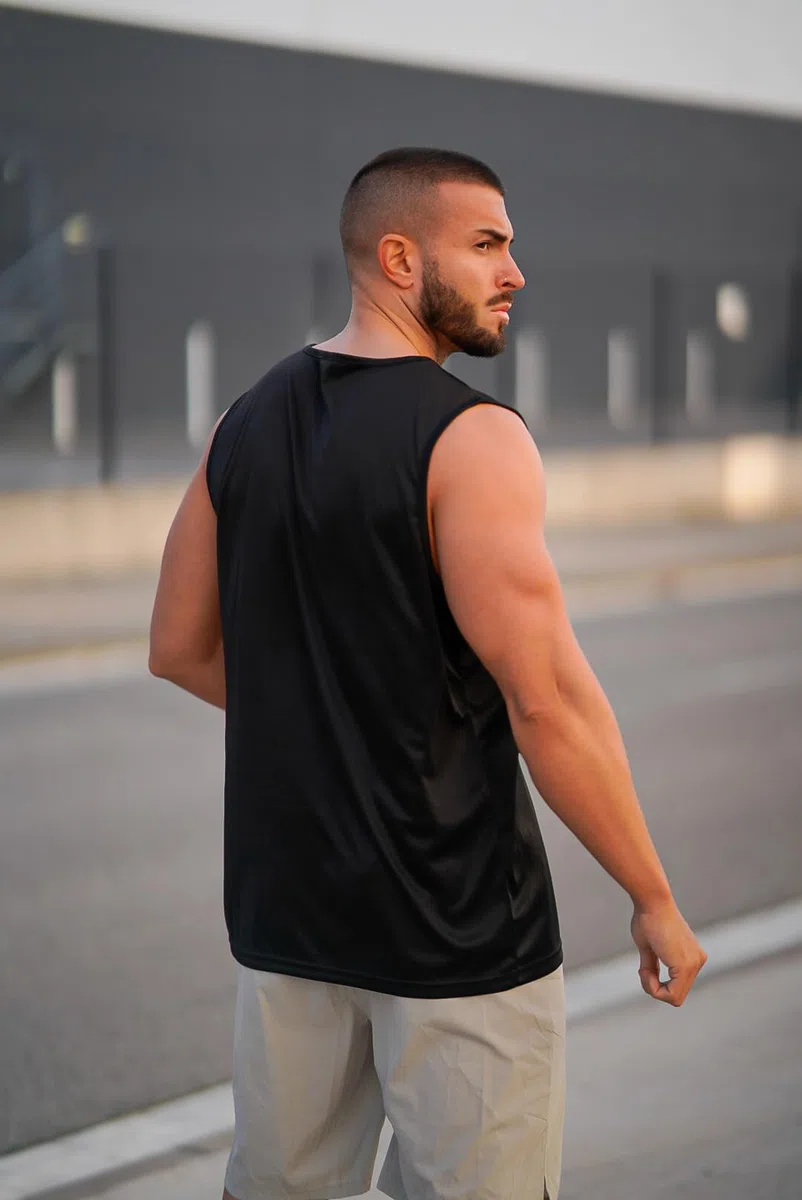 COOFANDY GMY Lot de 2/3 débardeurs pour homme sans manches T-shirt de musculation à séchage rapide Maillot de corps fonctionnel T-shirt de course T-shirt de sport
