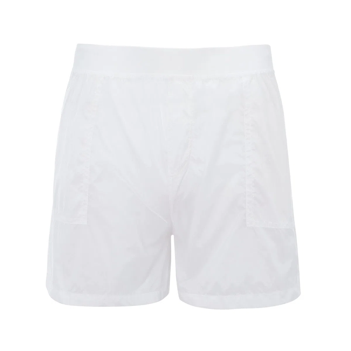 Slip de bain transparent pour homme - Design sportif - Doublure en maille - Séchage rapide - Pour entraînement de natation et activités de plage - Short de bain léger