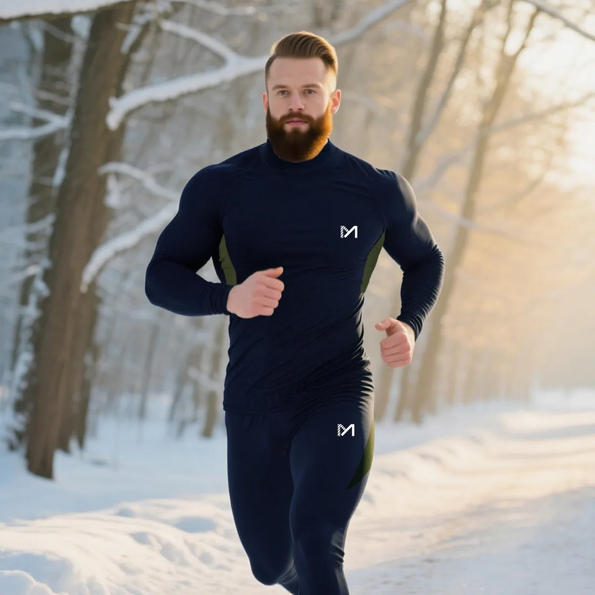 MEETYOO sous-vêtements Thermiques Homme à Manches Longues Ensemble Haut et Bas pour Hiver, Respirant et Anti-Humidité - pour Sports d'Extérieur, Chasse, Ski