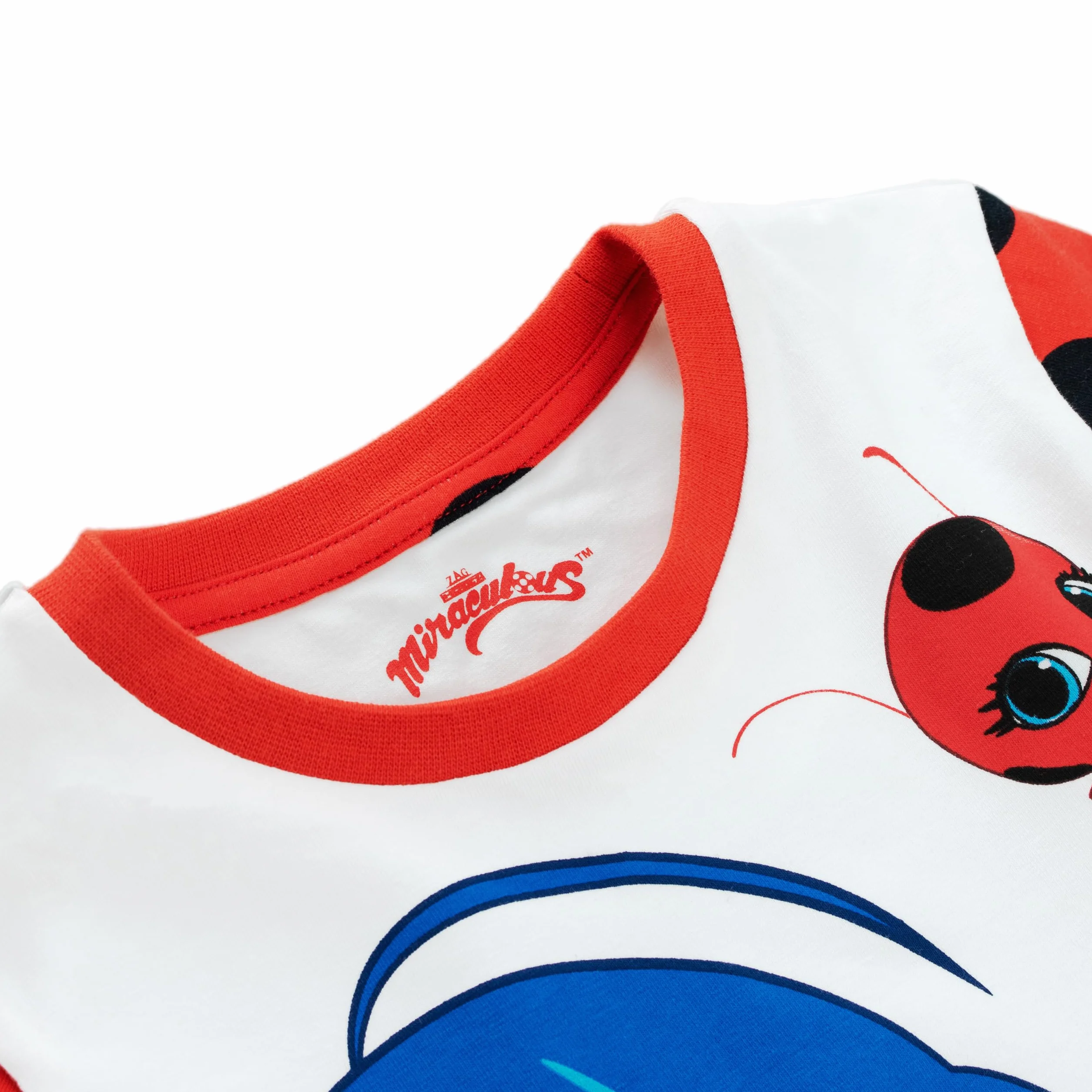 Pyjamas miraculeux | Pyjamas Fille Coccinelle | Ensembles de Nuit ajustés pour Enfants