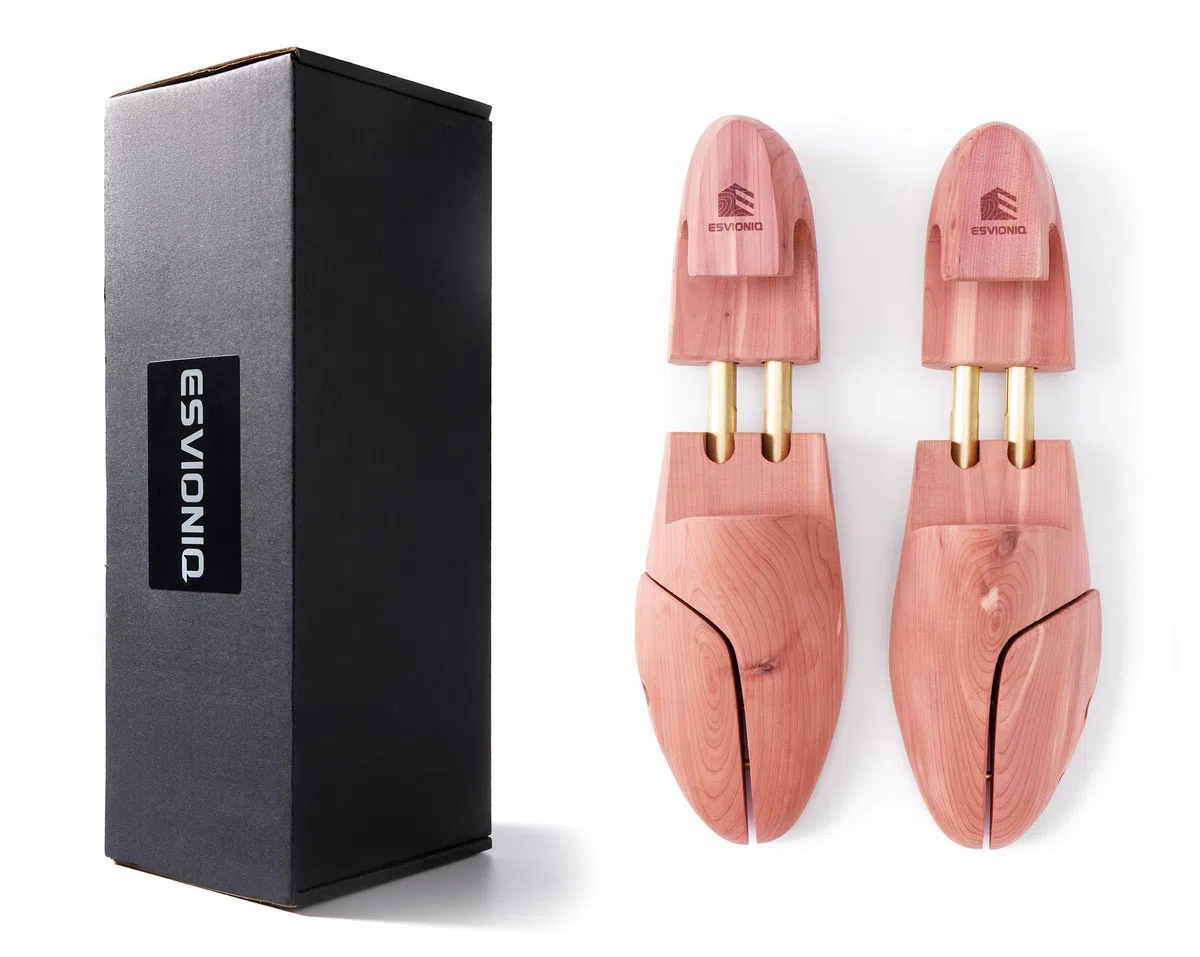 cedar shoe tree, embauchoir en cèdre pour homme,maintenir efficacement la forme des chaussures