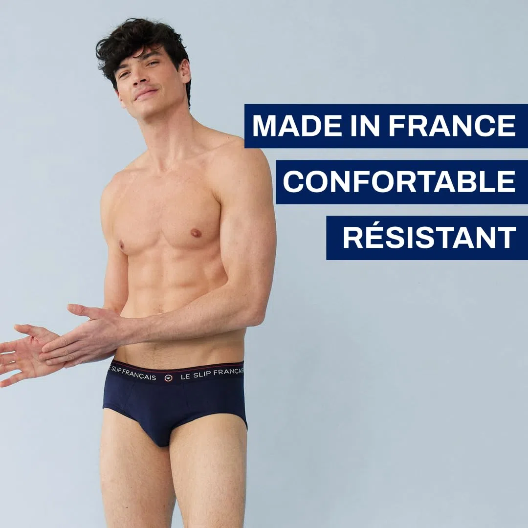 Le Slip Français Intrepide sous-vêtement Homme (Lot de 1)