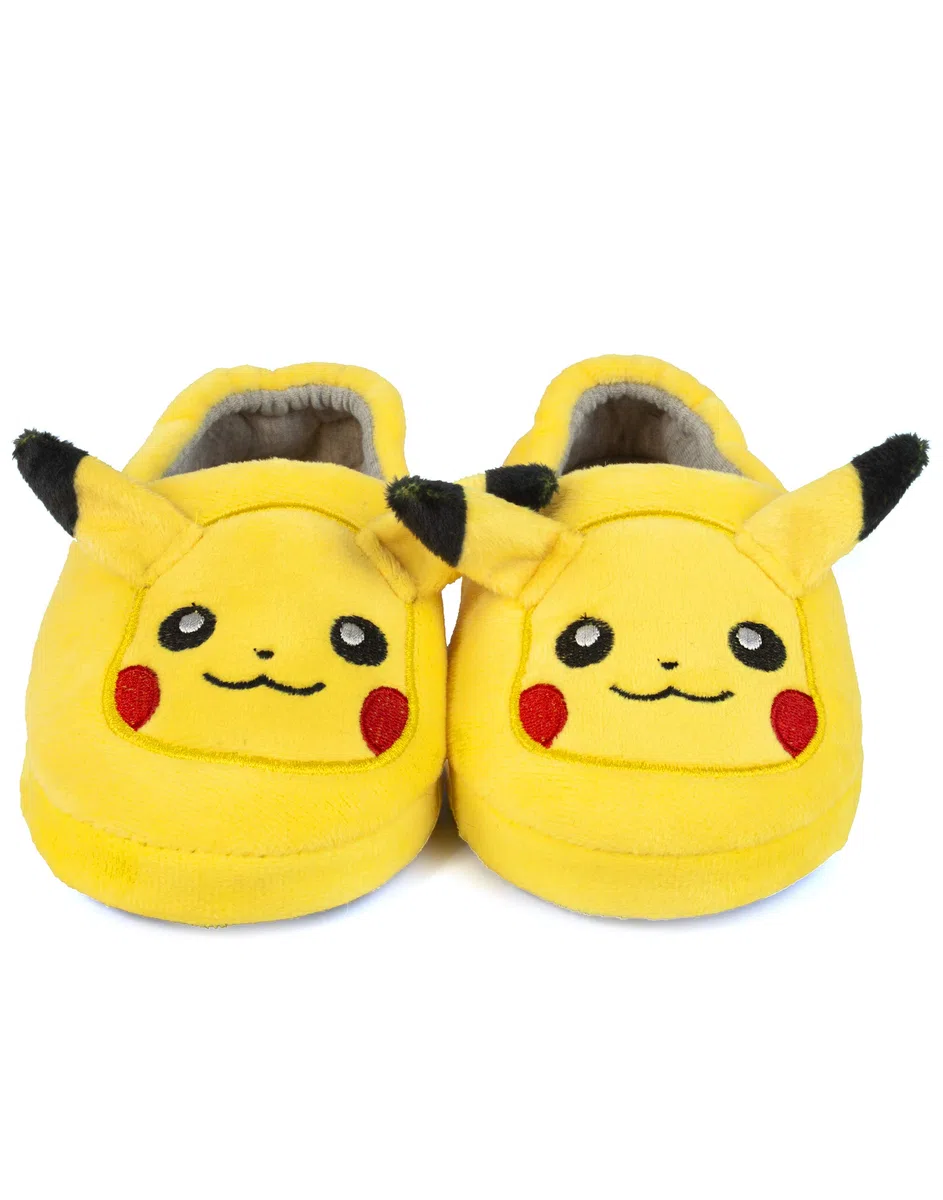 Pokemon Chaussons Pikachu pour Garçons et Filles