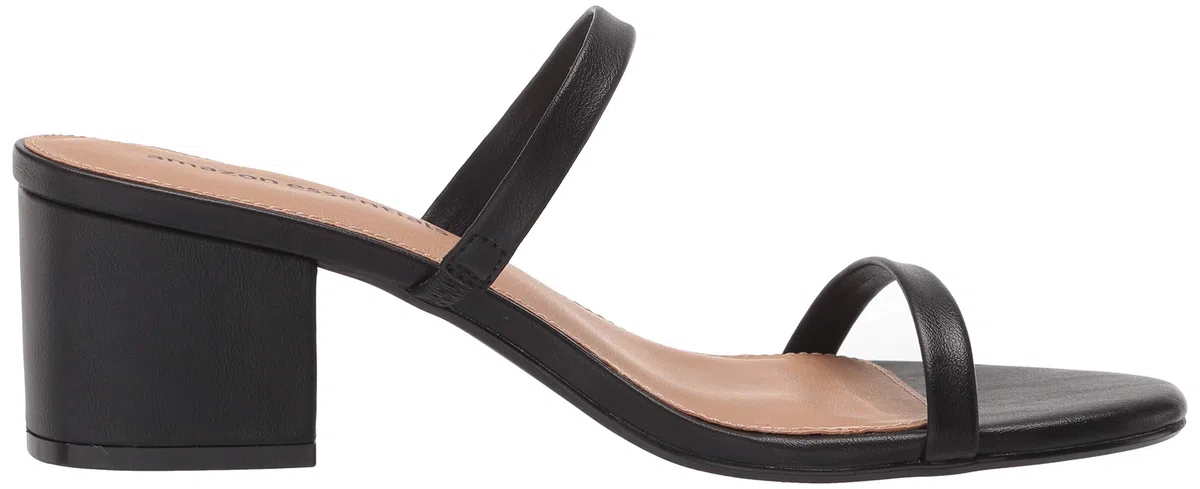 Amazon Essentials Femme Mules Fines à Talon à Deux Lanières