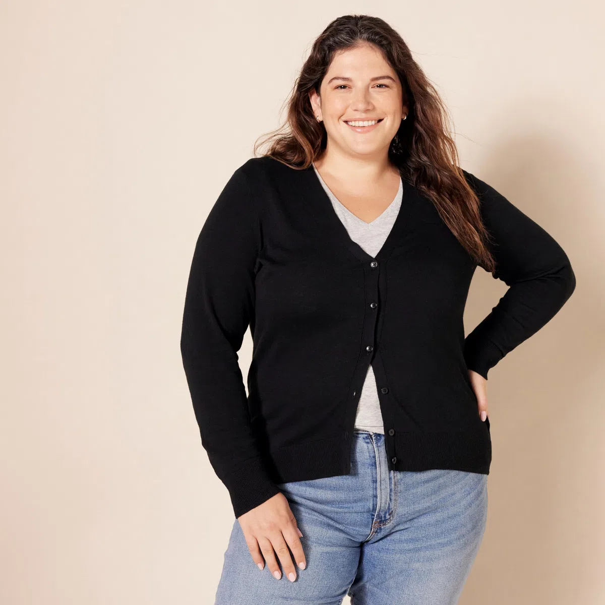 Amazon Essentials Pull Cardigan Léger Femme