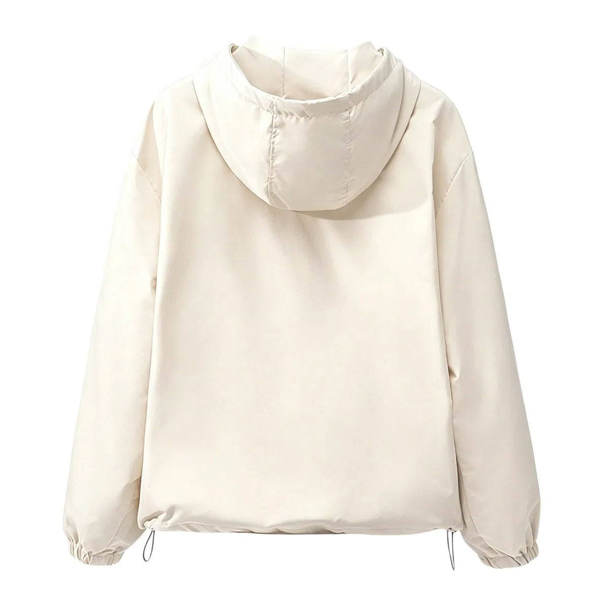 Parka Imperméable Femme Fermeture Zip Blouson Coupe Vent De Pluie Avec Capuche et Poches Légère Séchage Rapide Veste Multifonction pour Randonnée Promenade et Temps Pluvieux de la Saison Estivale