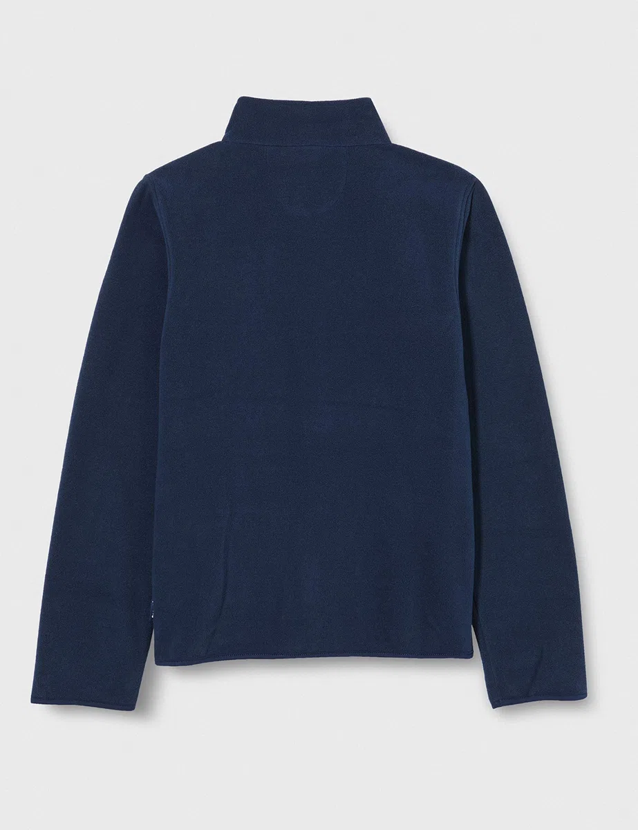 Playshoes Fleece-Jacke Farbig Abgesetzt Blouson Mixte Enfant
