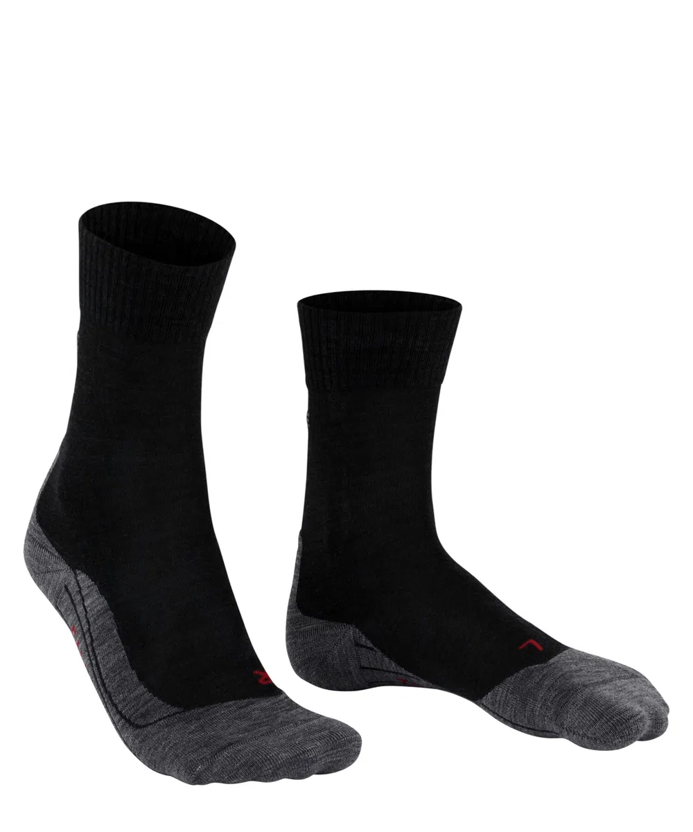 FALKE Hommes Tk5 Wander Chaussettes Anatomique Trekking Laine Vierge, Fibre Artificielle Hommes TK5 Wander Chaussettes anatomique Trekking Laine Vierge, Fibre artificielle Homme (lot de 1)
