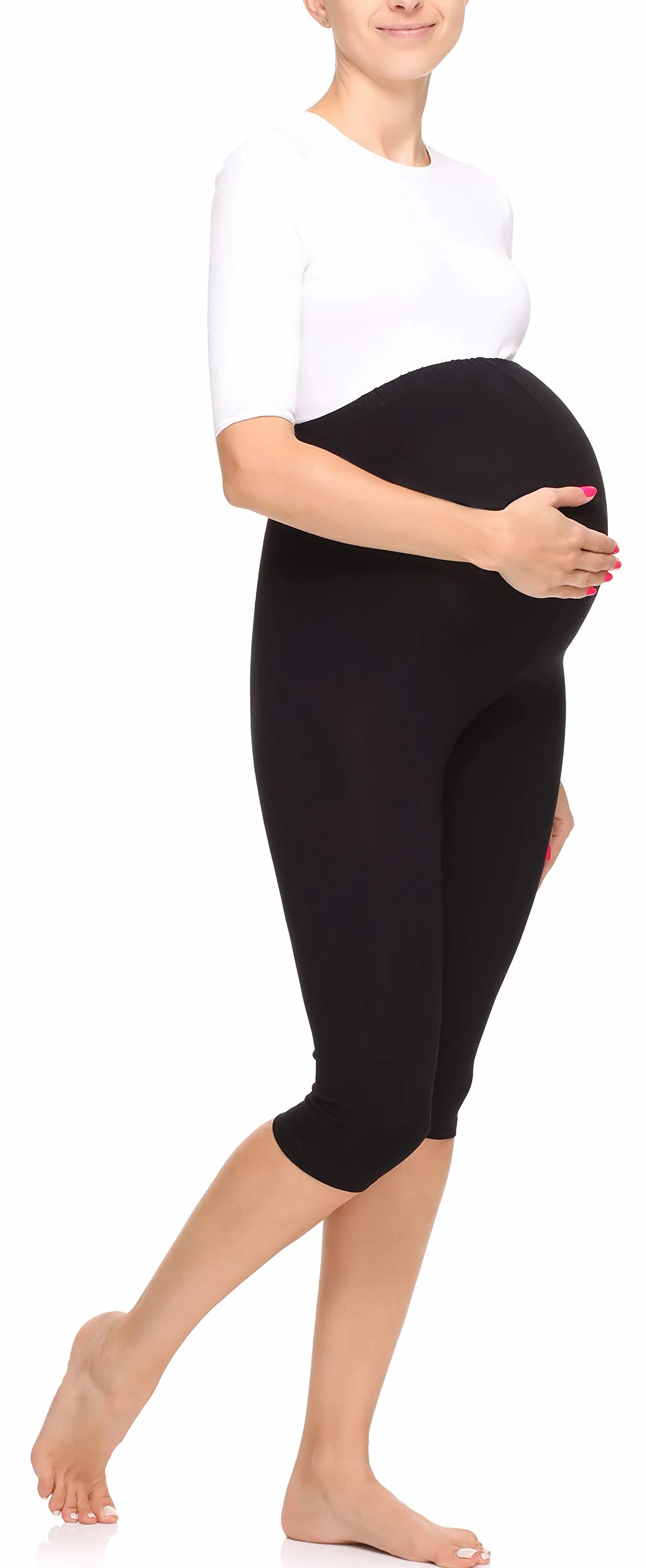 Merry Style Legging 3/4 Grossesse Maternité Tenue Sport Femme MS10-298