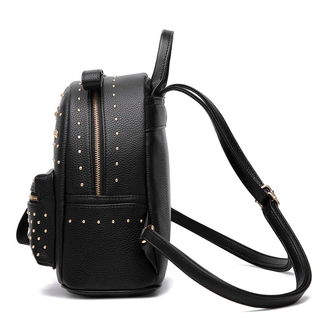 DEERWORD Femme Sac a Dos Sacs à Main Portés Bandouliere Feminin Ados Original PU Cuir 5255 1pc Ensemble