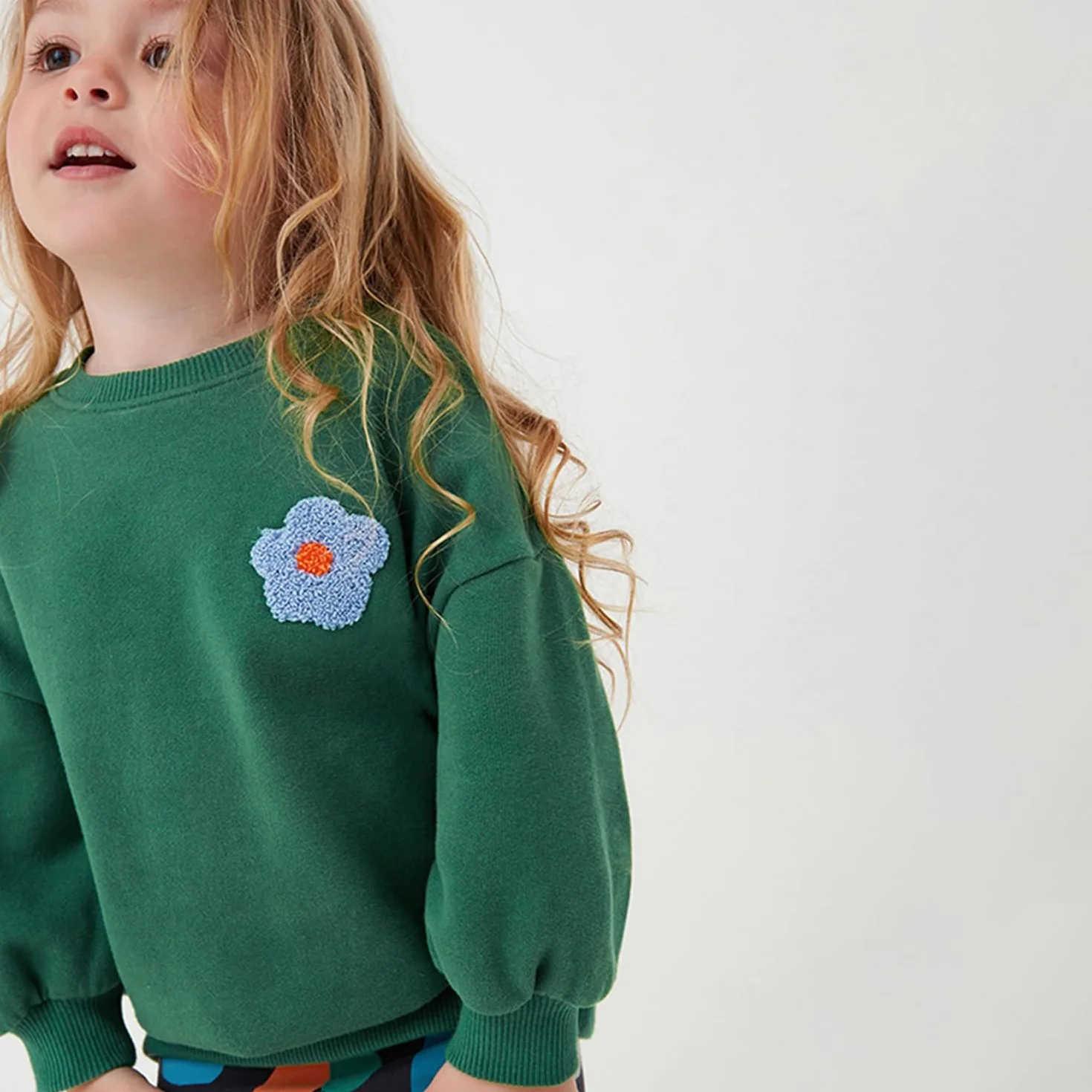 Pull fille pour enfants T-shirt à manches longues en coton Sweat-shirt d'hiver Vêtements à manches longues Hauts 1-7 ans
